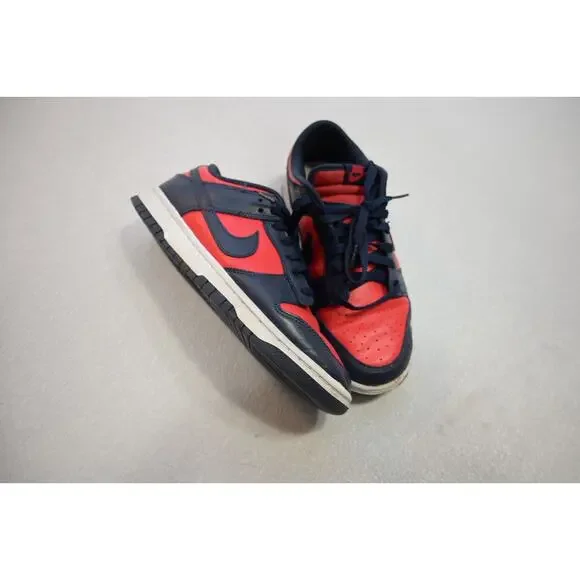 Nike Dunk Low Retro Shoes University Red‎ Obsidian DV0833-601 Mens Size 9